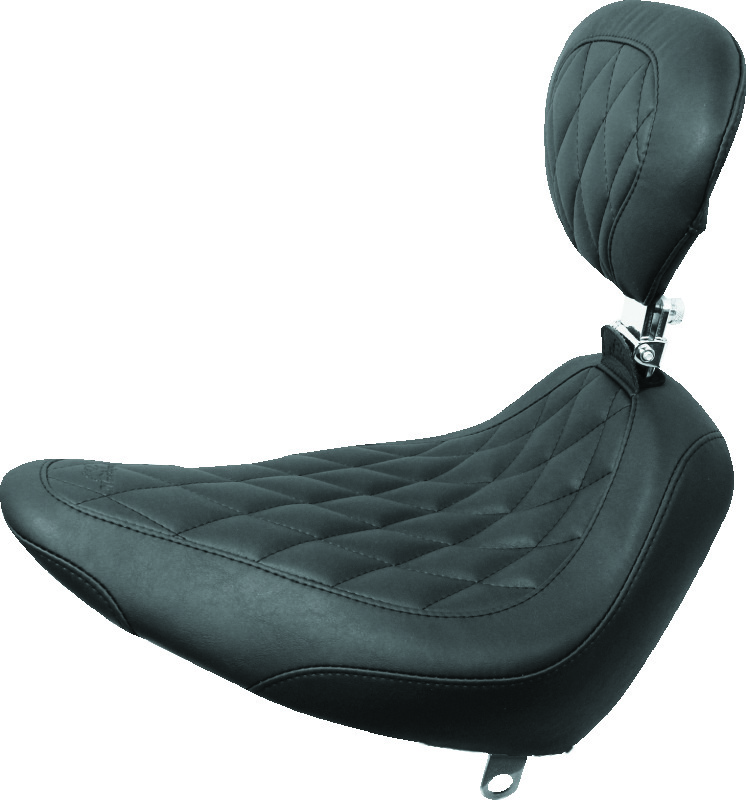 Yamaha V-Star 1100 Classic Fender Bib - Mustang Motorcycle - Studs - Black - `00-`11